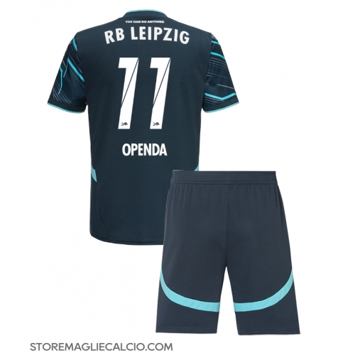 RB Leipzig Lois Openda #11 Maglia Gara Terza Repliche 2024-25 Bambino Maniche Corte RB Leipzig Lois Openda #11 Maglia Gara Terza Repliche 2024-25 Bambino Maniche Corte